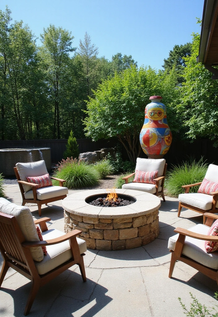 21 Outdoor Living Room Tips That Will Transform Your Space! - 2. Create a Focal Point