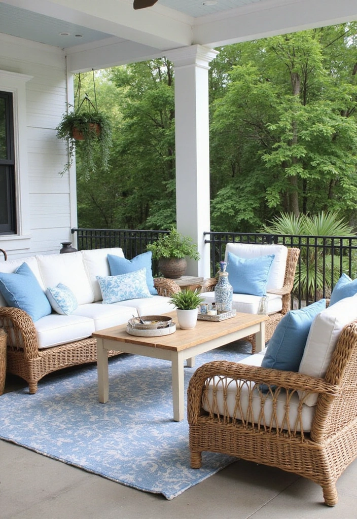 21 Outdoor Living Room Tips That Will Transform Your Space! - 20. Establish a Theme