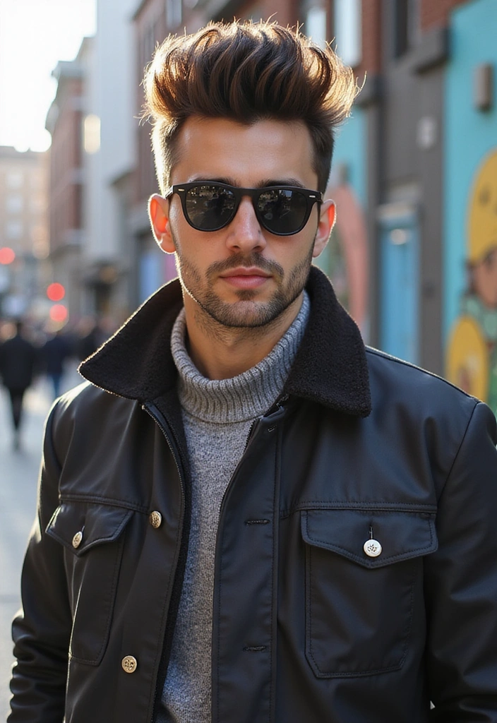 21 Very Short Haircuts For Men To Wear This Spring - 5. Pompadour